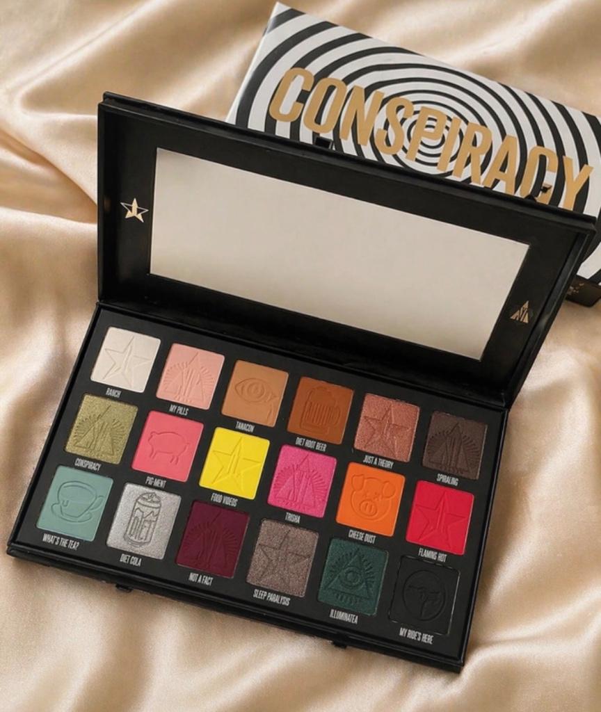 Jeffree Star Conspiracy oogschaduw palette zgan, Ophalen of Verzenden, Zo goed als nieuw, Make-up, Overige kleuren