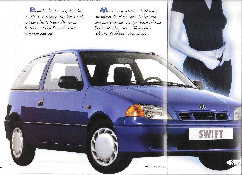 SUZUKI SWIFT,  1997, Boeken, Ophalen of Verzenden, Zo goed als nieuw, Overige merken