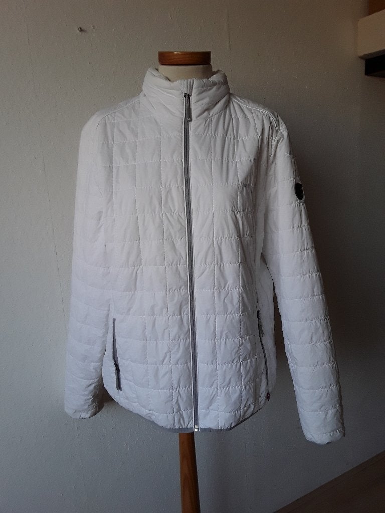 Jack wit Cutter&Buck mt 42/44, Wit, Maat 42/44 (L), Zo goed als nieuw, Cutter&buck