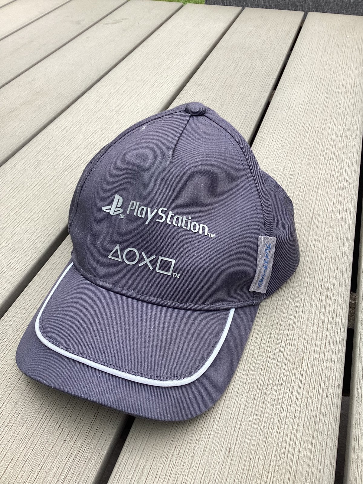 Playstation cap grijs, Ophalen of Verzenden, Zo goed als nieuw, Pet