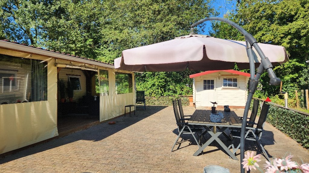 Stacaravan met veranda Evolution 9 x 3 m Ronostrand camping, Caravans en Kamperen, Tot en met 2