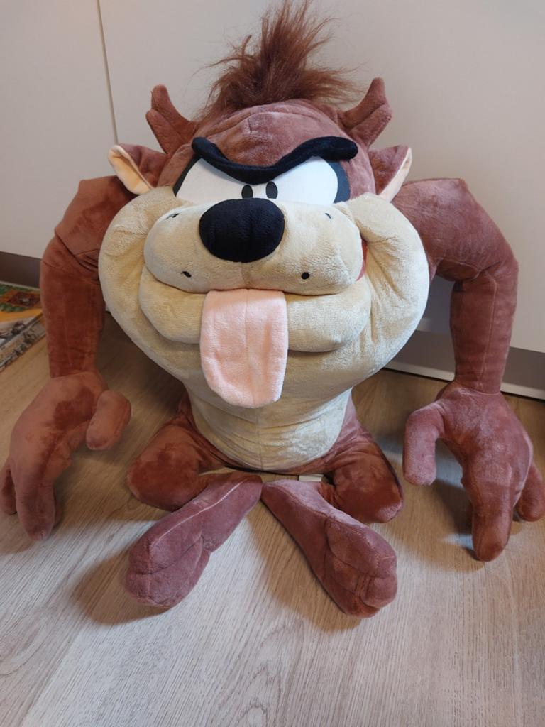 Looney tunes Taz knuffel 50 cm, Ophalen of Verzenden