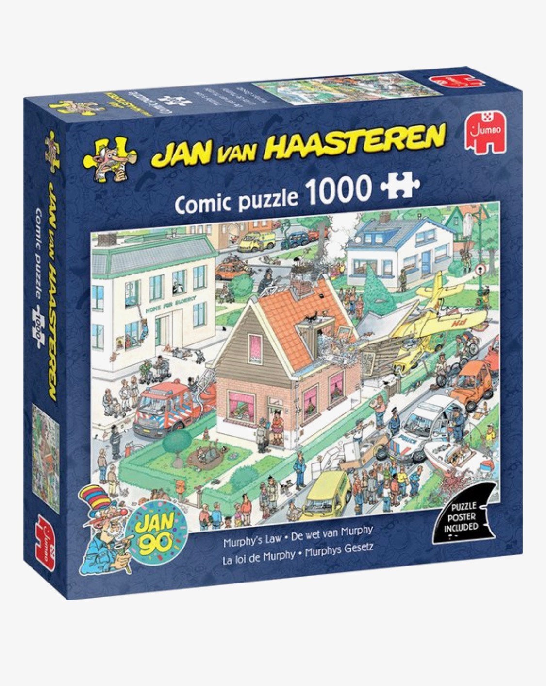 Gezocht Jan van Haasteren puzzels zie omschrijving, Hobby en Vrije tijd, Ophalen of Verzenden, 500 t/m 1500 stukjes, Zo goed als nieuw
