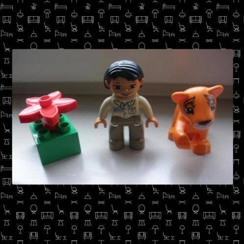 Lego / Duplo dierenverzorgster, Ophalen of Verzenden, Zo goed als nieuw, Complete set, Duplo