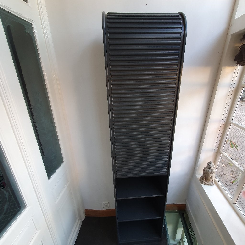 Originele zwarte PASTOE kast (Aldo van den Nieuwelaar), Ophalen, Modern Design, 200 cm of meer, 50 tot 100 cm