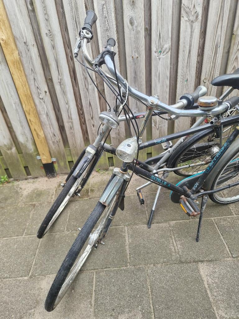 Twee Gazelle fietsen opknappers H66 en H58, Ophalen, Gebruikt, Versnellingen, 65 cm of meer
