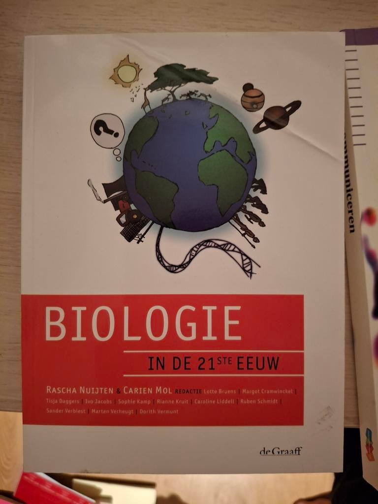Rascha Nuijten - Biologie in de 21ste eeuw, Rascha Nuijten; Carien Mol, Ophalen of Verzenden, Zo goed als nieuw, Natuurwetenschap