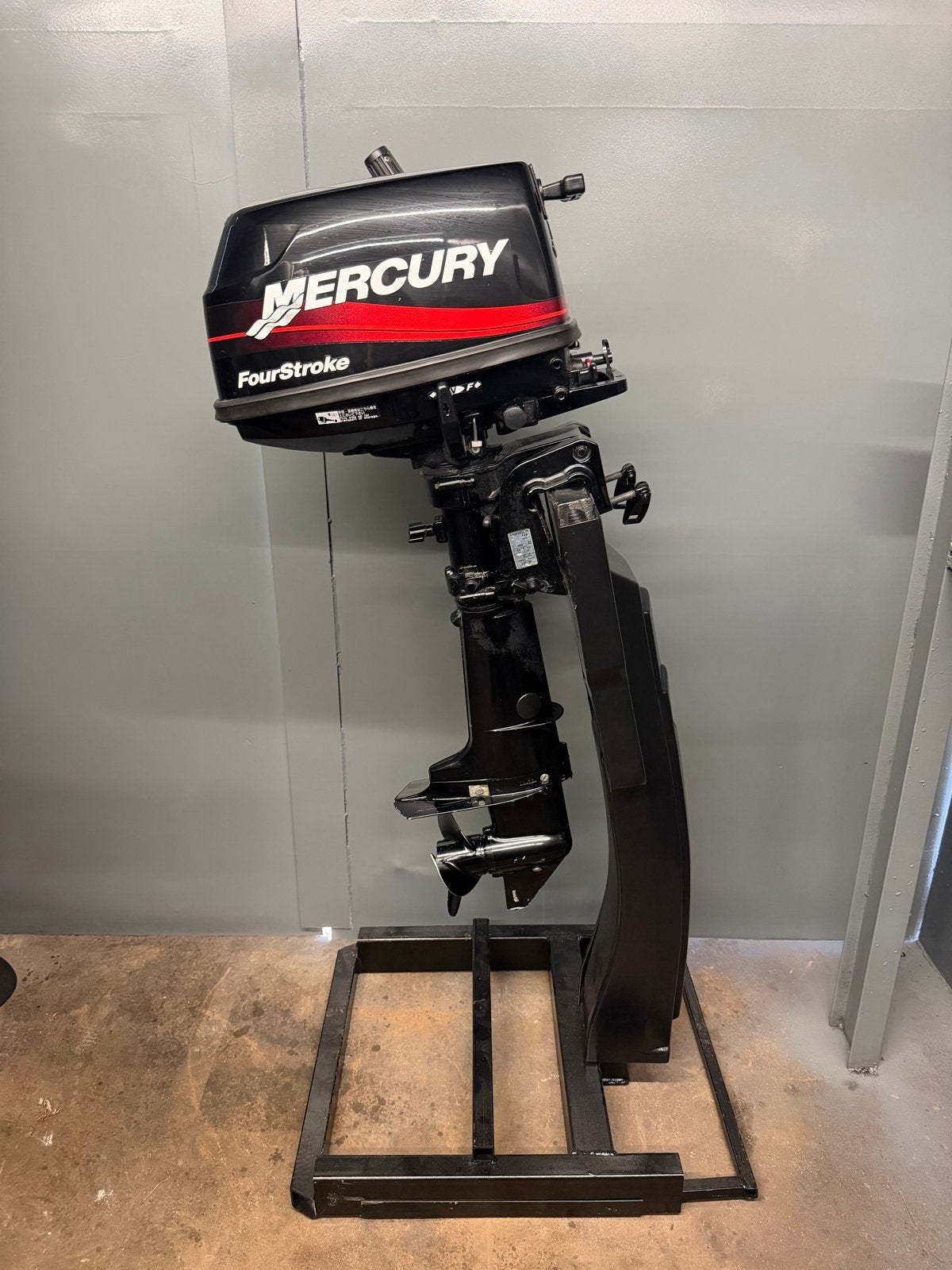 Mercury 6 Pk Kortstaart Buitenboordmotor - Net Onderhouden, Gebruikt, 5 tot 10 pk, Viertaktmotor, Ophalen of Verzenden