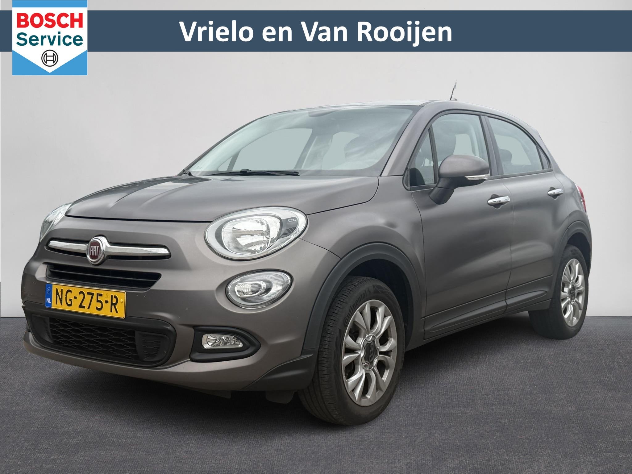 Fiat 500 X 1.6 PopStar Clima | Navi | PDC | Cruise | Bluetoo, Auto's, Voorwielaandrijving, Stof, Gebruikt, Euro 6