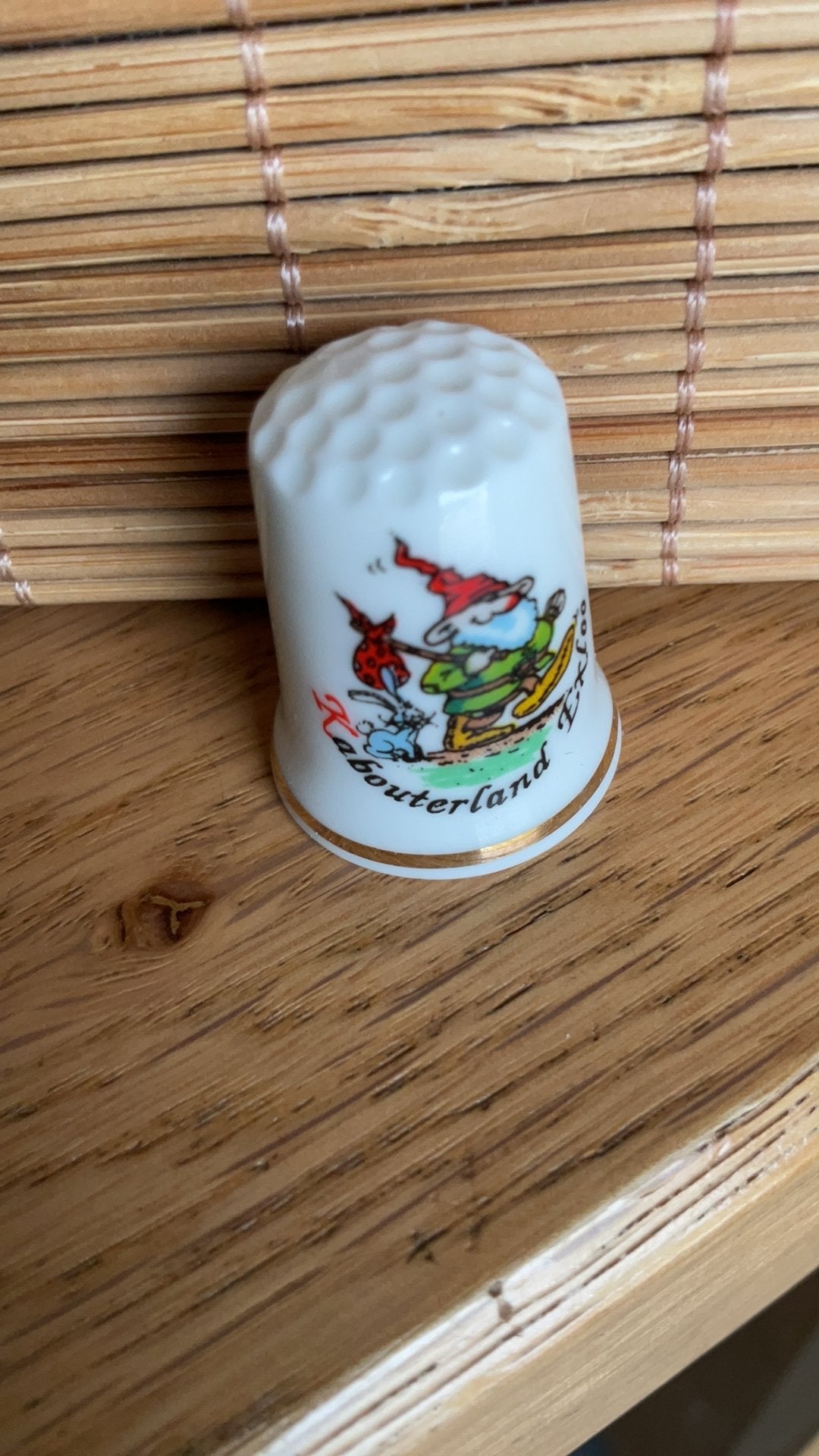 Exloo vingerhoed vingerhoedje vingerhoedjes vingerhoeden, Verzenden, Nieuw, Porselein, Nederland
