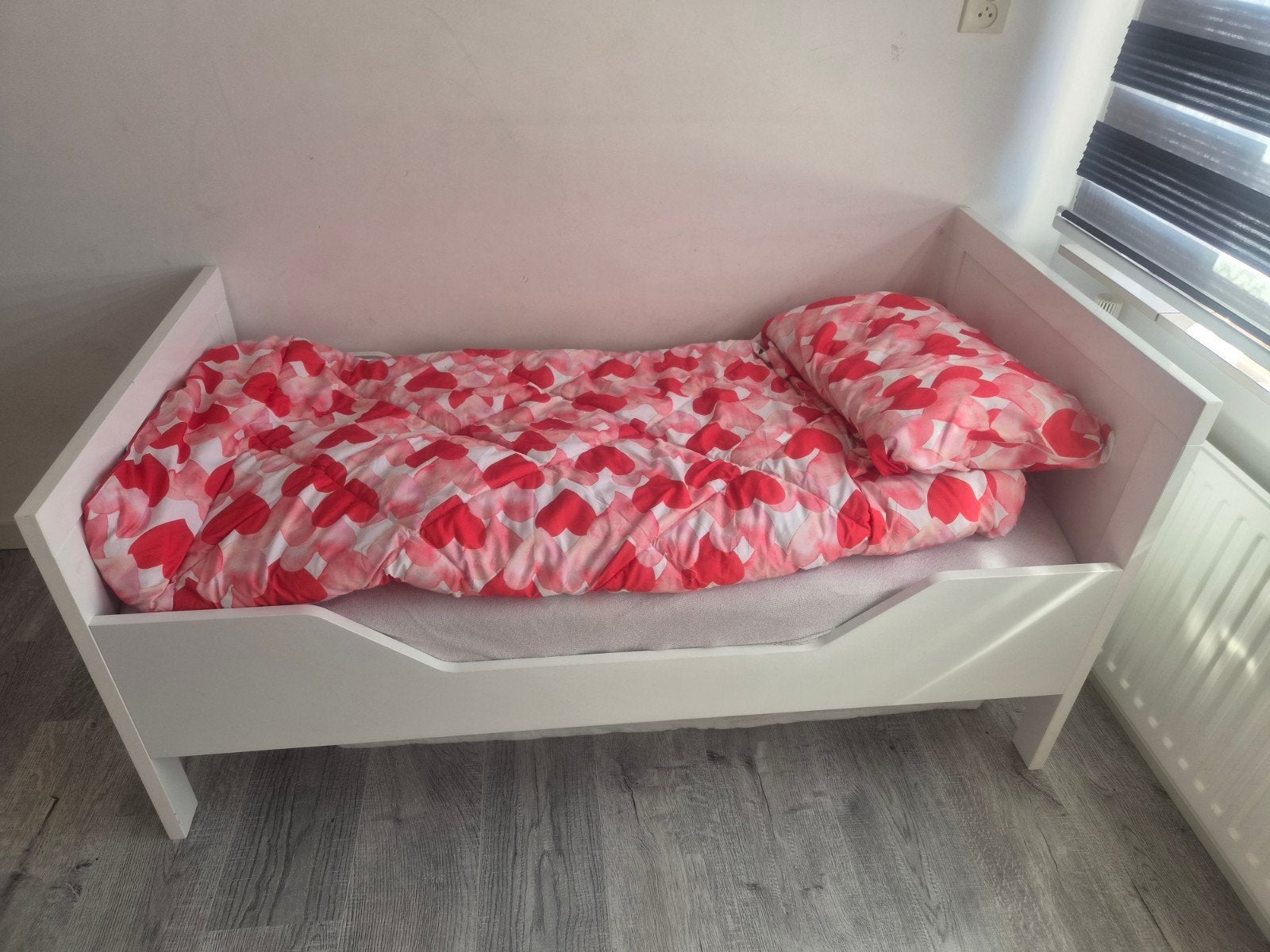 Bopita Juniorbed 70x150 cm – Wit + Matras, Ophalen