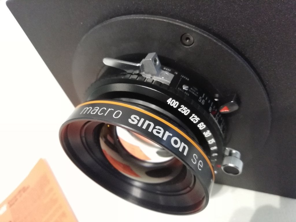 Rodenstock / Sinar Macro-Sinaron SE 1:5.6 f=180mm (Copal 1), Audio, Tv en Foto, Fotografie | Lenzen en Objectieven, Overige merken
