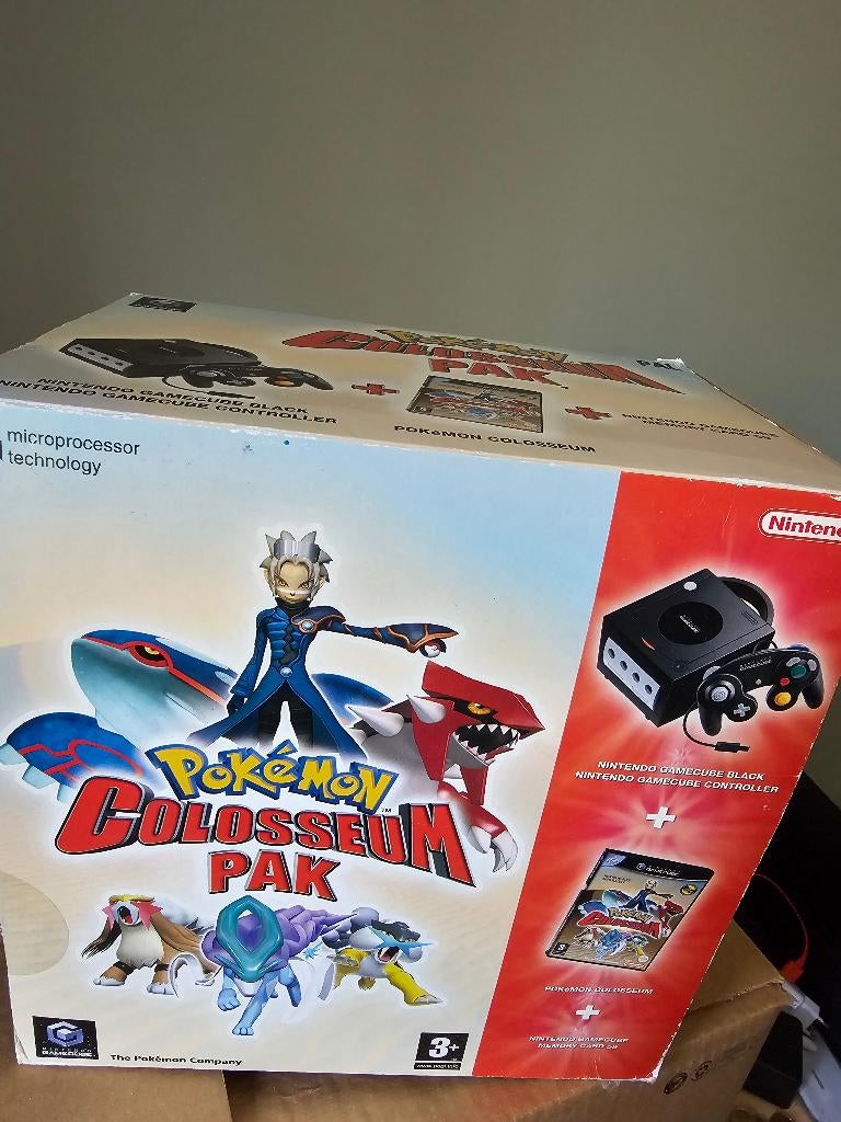 Pokemon colosseum pak complete, met ongeopende game, Avontuur en Actie, 1 speler, Nieuw, Ophalen of Verzenden