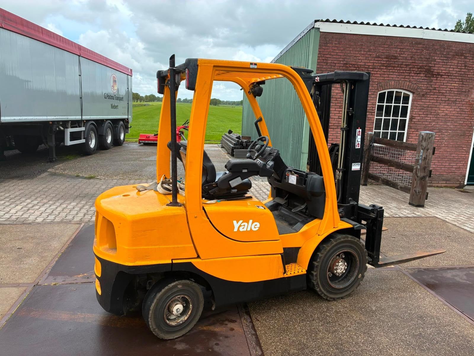 Yale 3 Tons Diesel Heftruck, 2000 tot 3000 kg, Ophalen, Diesel, Heftruck