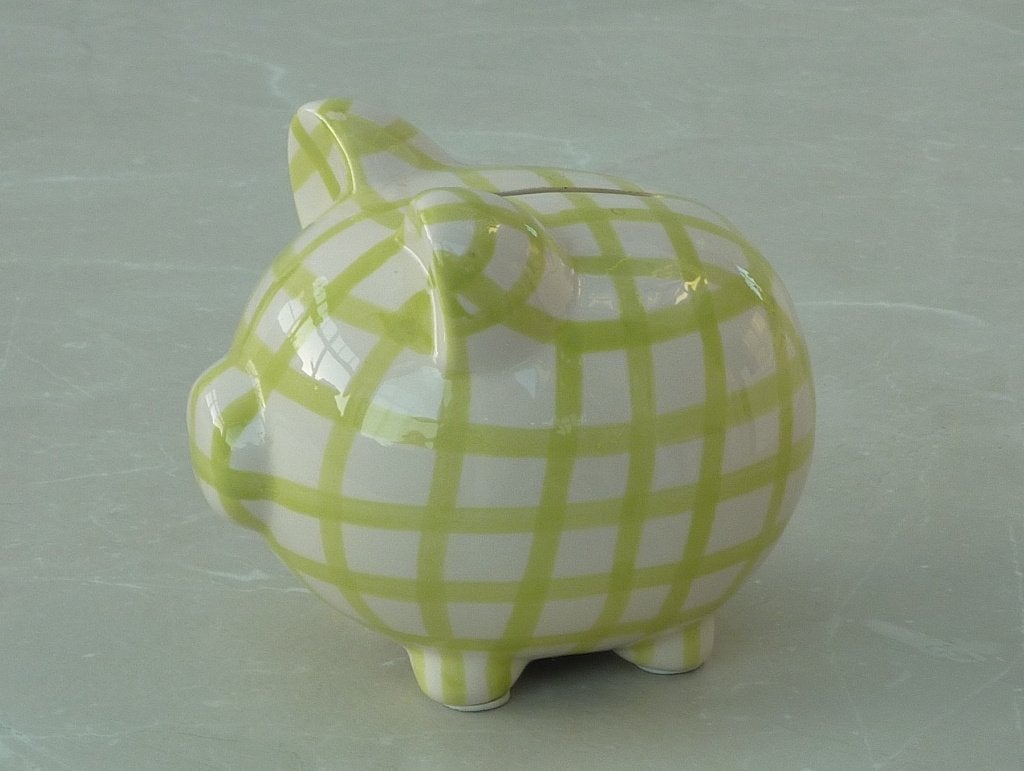 porseleinen spaarvarken, oud maar nieuwstaat, nooit gebruikt, Verzamelen, Ophalen of Verzenden, Nieuw, Steen, Aardewerk of Keramiek