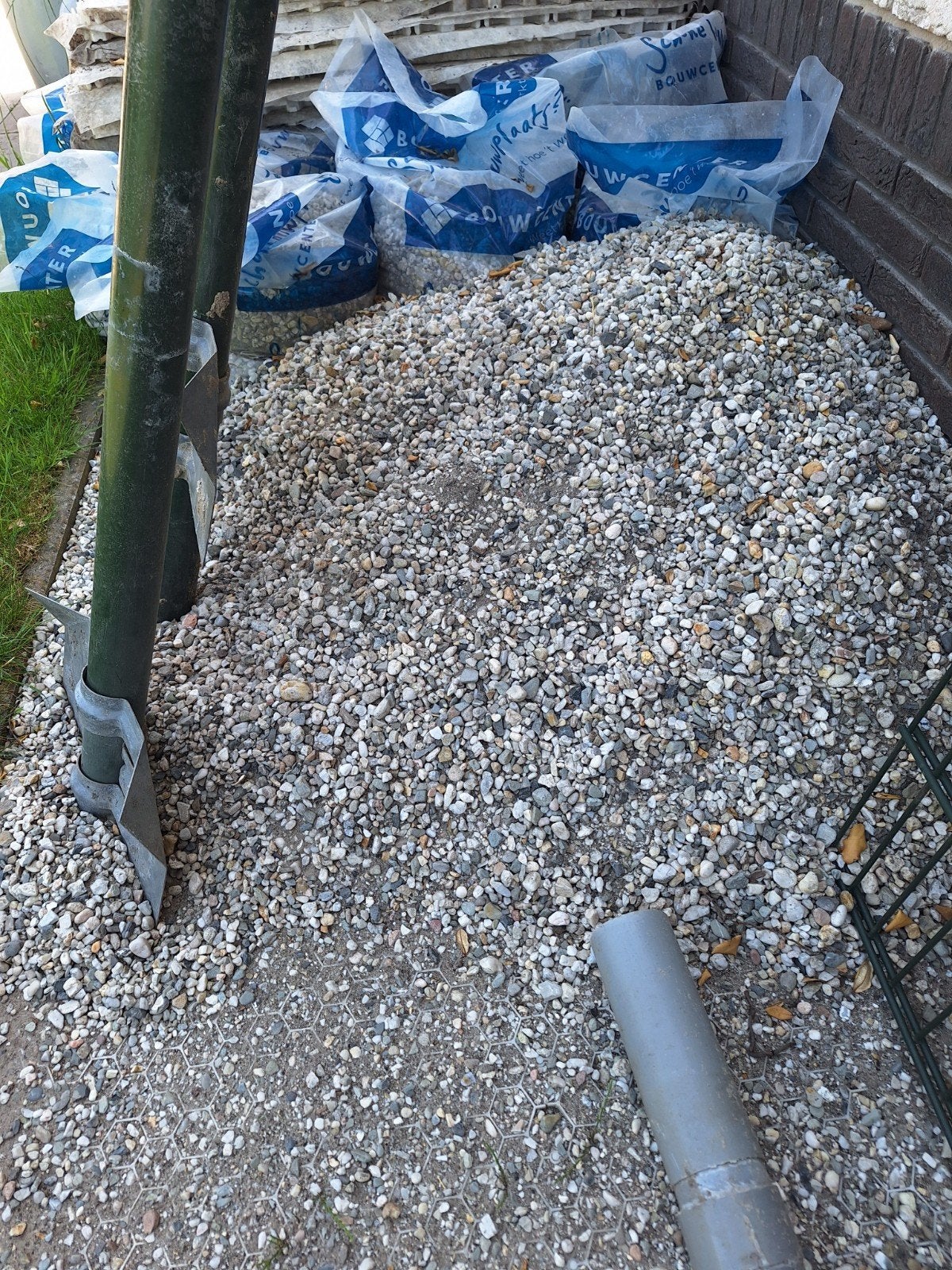 siergrind en roostermatten, Tuin en Terras, Ophalen, Gebruikt, Grind