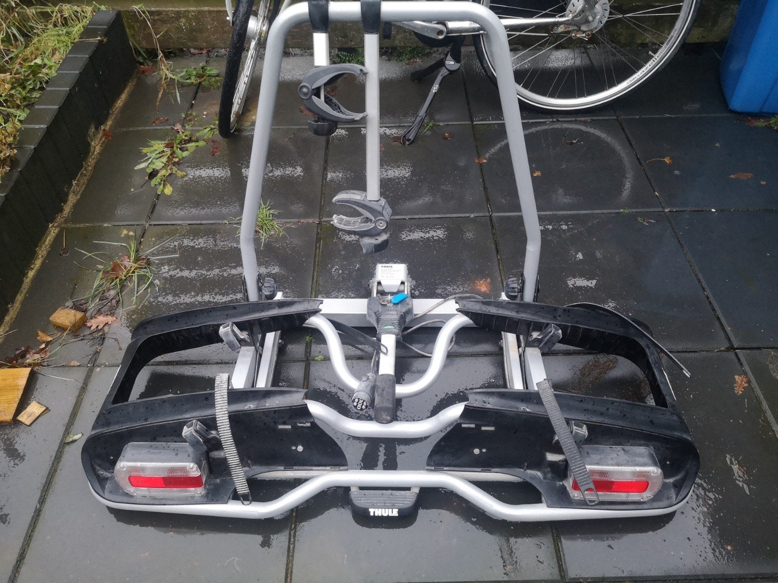 Thule europower 916 Fietsendrager, Auto diversen, Ophalen, Zo goed als nieuw, Brede banden, 2 fietsen