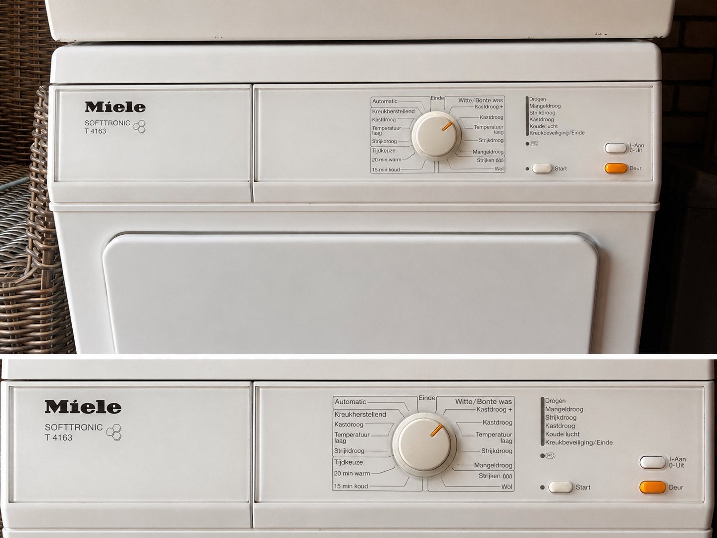 Miele Softtronic T 4163 Wasdroger - Betrouwbaar en Efficiënt, Ophalen of Verzenden, Gebruikt