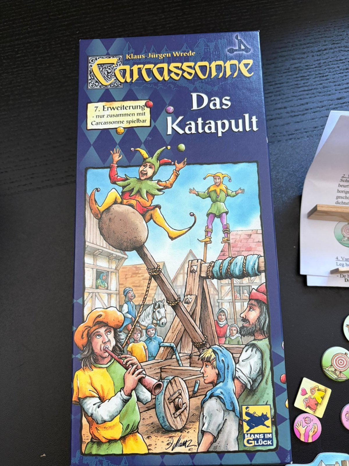 Katapult carcassonne nieuw!!, Ophalen of Verzenden, Nieuw