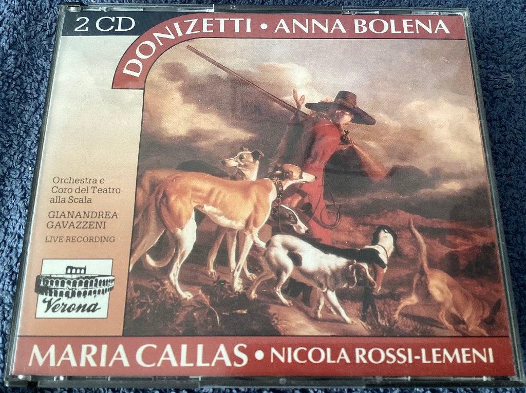 Maria Callas Andrea Chénier Dubbel CD, Gebruikt, Opera of Operette, Ophalen of Verzenden, Barok