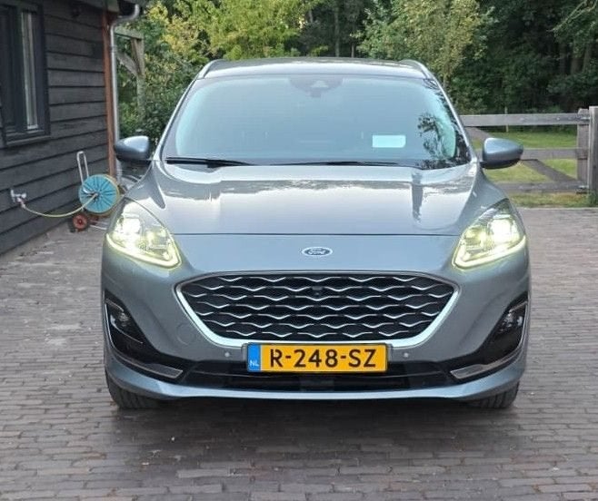Ford Kuga Vignale (Private Lease Overname), Automaat, Blauw, Bedrijf, Hybride Elektrisch/Benzine