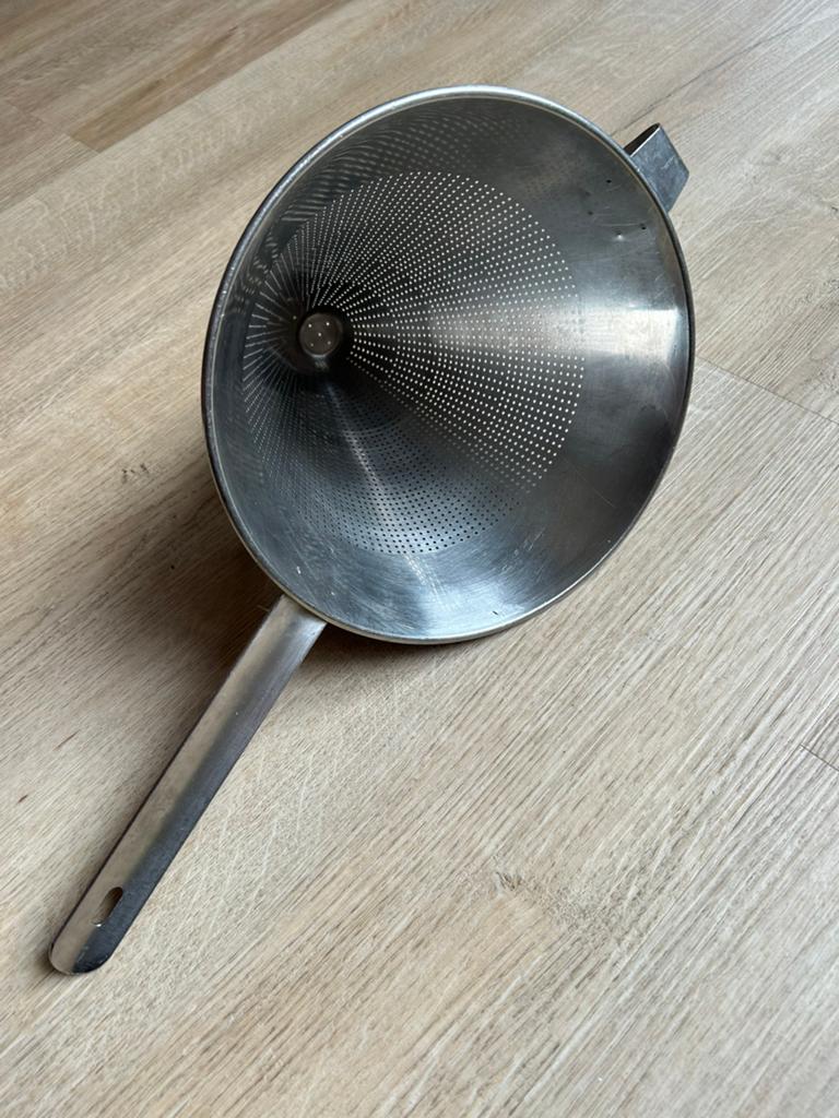 Puntzeef Zweeds retro vergiet vintage, Overige typen, Ophalen of Verzenden, Gebruikt
