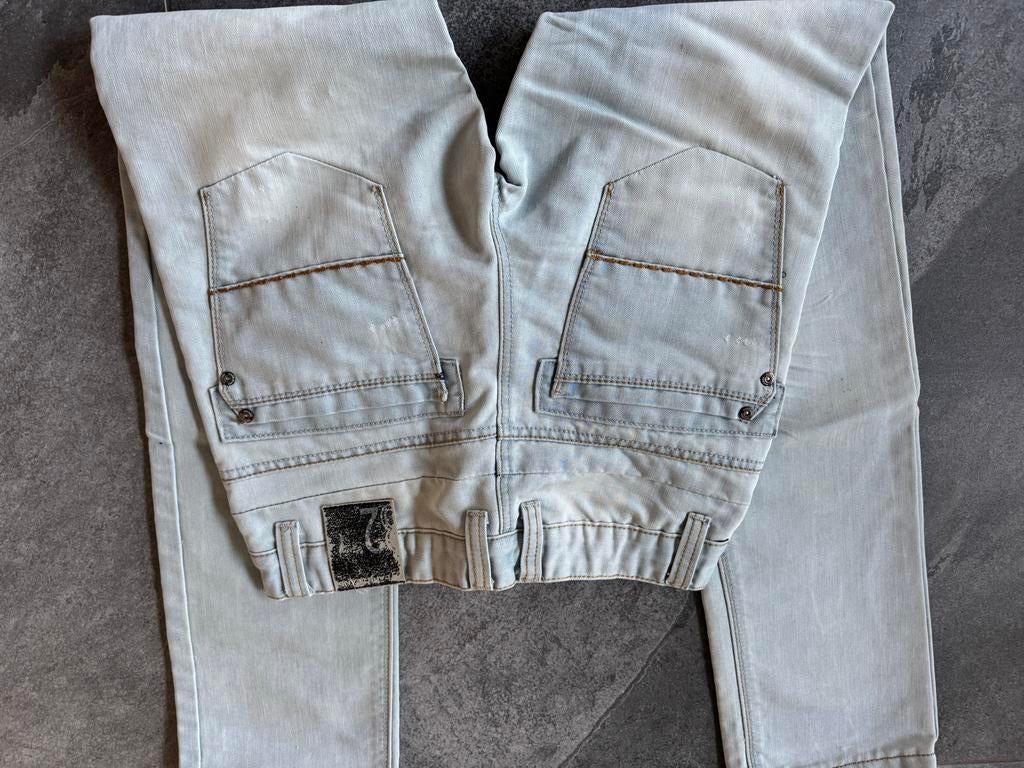 CARS Jeans spijkerbroek maat 14 lichtblauw, Kleding | Heren, Ophalen of Verzenden, Zo goed als nieuw, Blauw, W32 (confectie 46) of kleiner