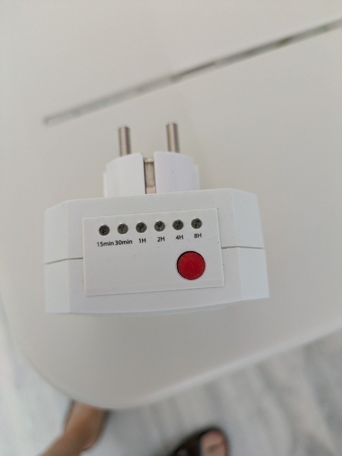 Schakelklok, Ophalen, Kabel of Snoer