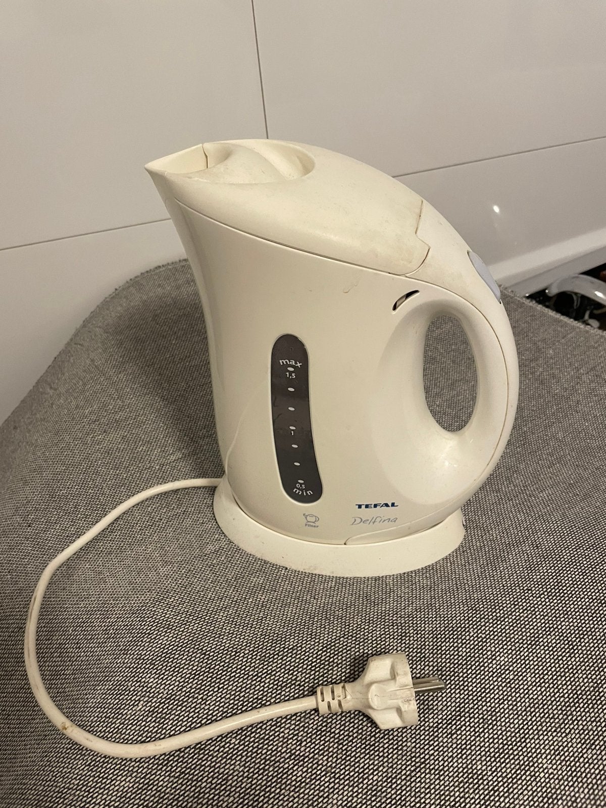 Waterkoker, Witgoed en Apparatuur, Waterkokers, 1 tot 2 liter, Ophalen of Verzenden, Zo goed als nieuw