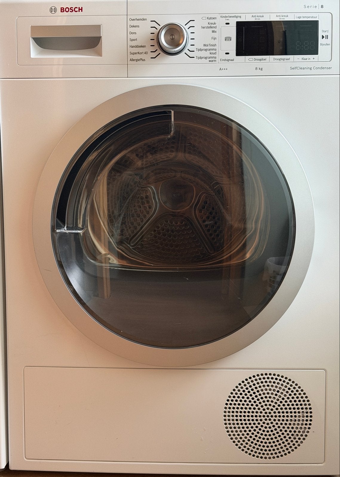 Bosch Serie 8 Warmtepompdroger 8 kg A+++ (WTW8756ENL)