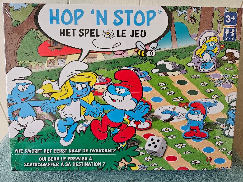 Smurfen Hop n Stop NIEUW, Ophalen of Verzenden, Nieuw, Rubinstein