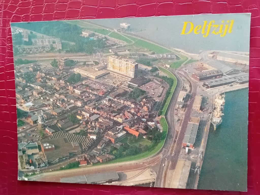 Ansichtkaart Delfzijl, Verzenden
