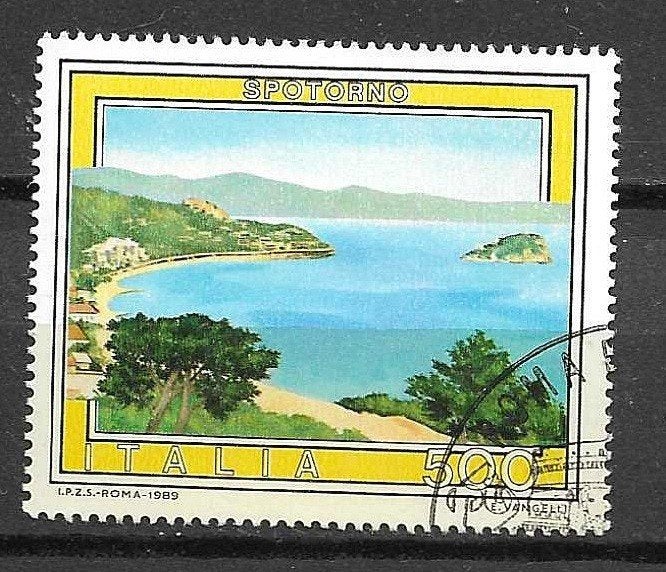 ITALIE 1989, Ophalen of Verzenden, Gestempeld