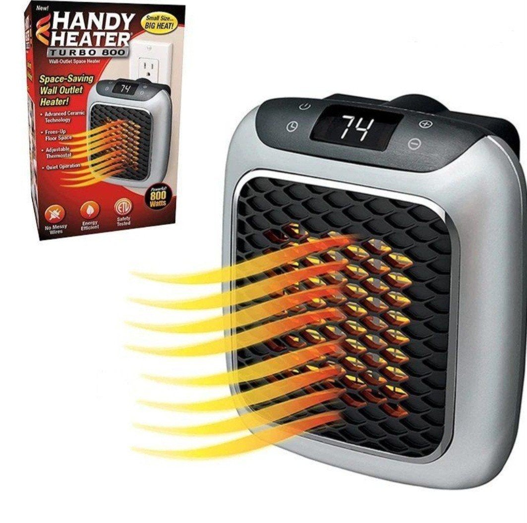 NIEUW Handy Heater Turbo 800W Elektrische Kachel, Ophalen of Verzenden, Nieuw