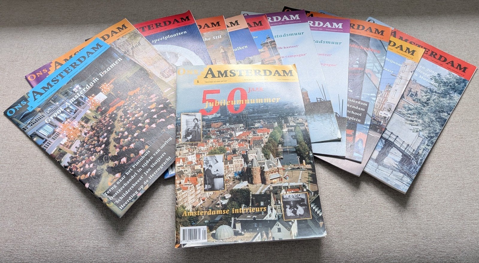 Ons Amsterdam complete jaargang 1999, Ophalen of Verzenden, 1980 tot heden, Tijdschrift