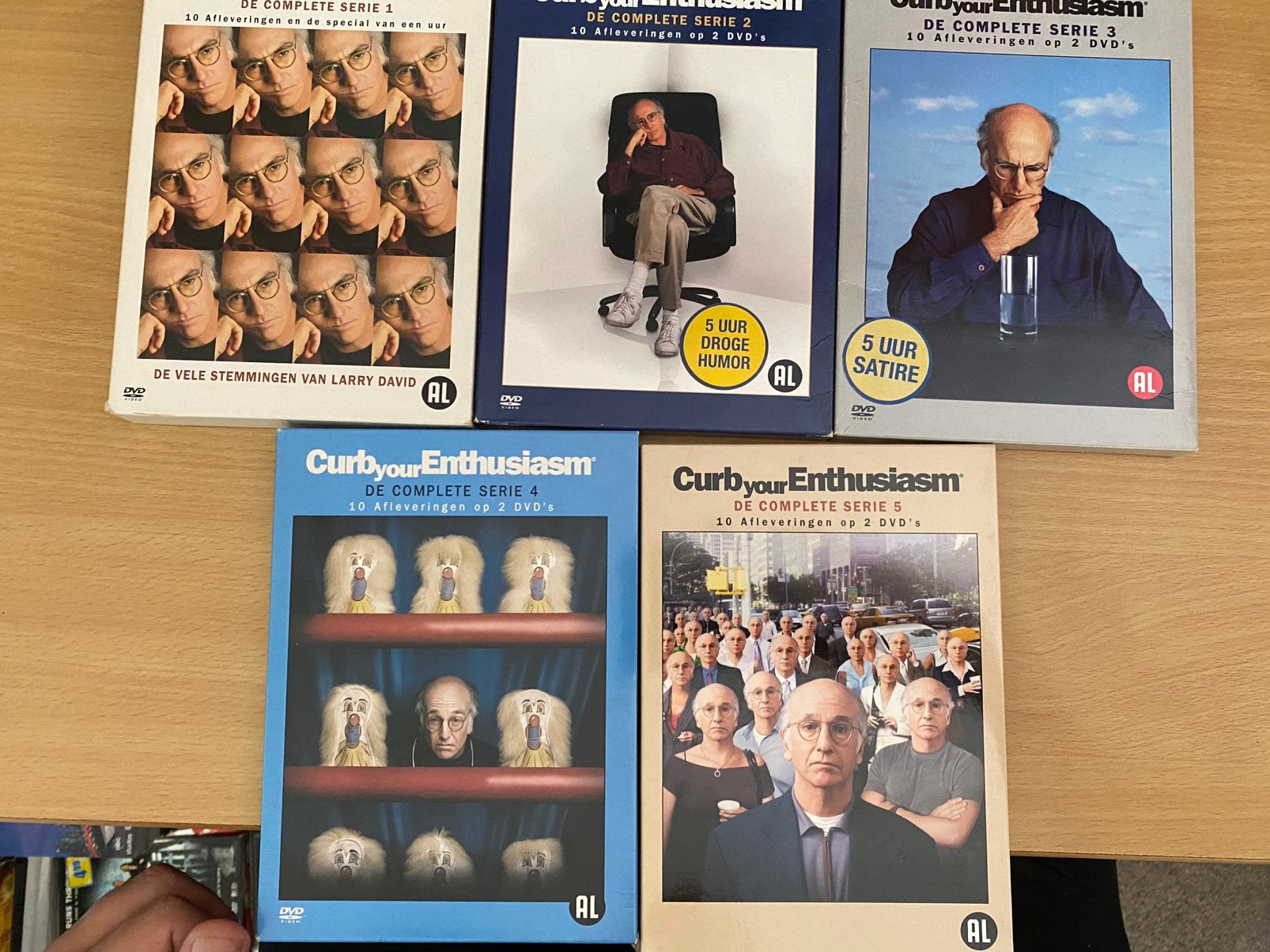 Curb Your Enthousiasm (1 t/m 5), Cd's en Dvd's, Dvd's | Tv en Series, Engels, Nederlands, Drama, Ophalen of Verzenden