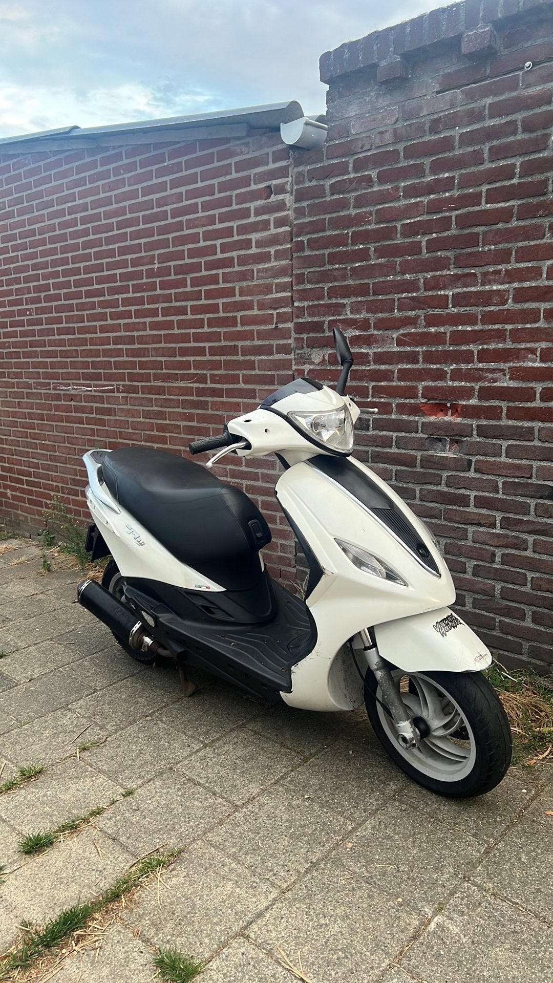 Piaggio new fly 80cc brom, Ophalen, Gebruikt, Maximaal 45 km/u, Fly