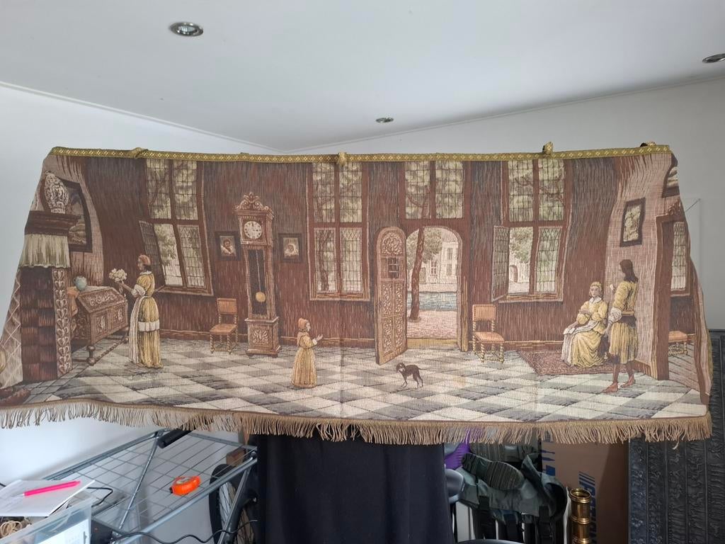 Wandkleed, Antiek en Kunst, Antiek | Kleden en Textiel, Ophalen
