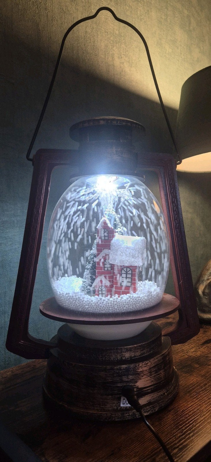 kerst lantaarn met verlichting en muziek, Ophalen of Verzenden, Nieuw