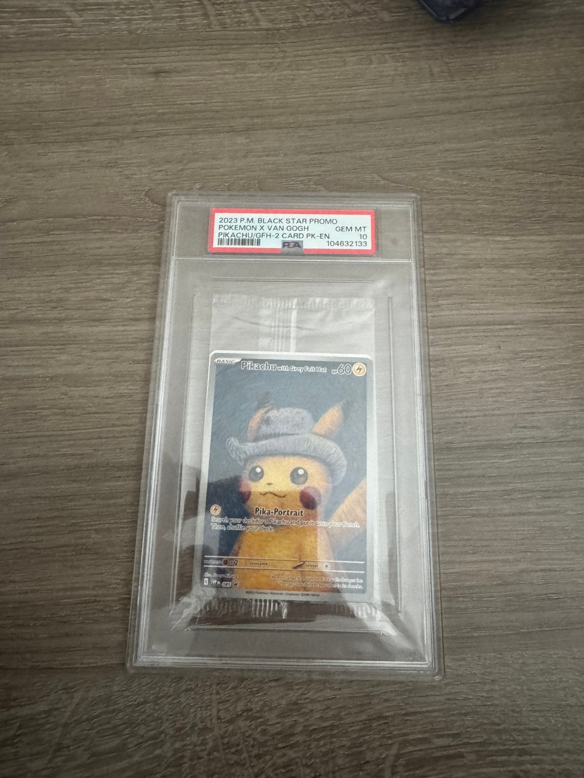 Pikachu Van Gogh Psa 10 Sealed, Ophalen of Verzenden, Zo goed als nieuw
