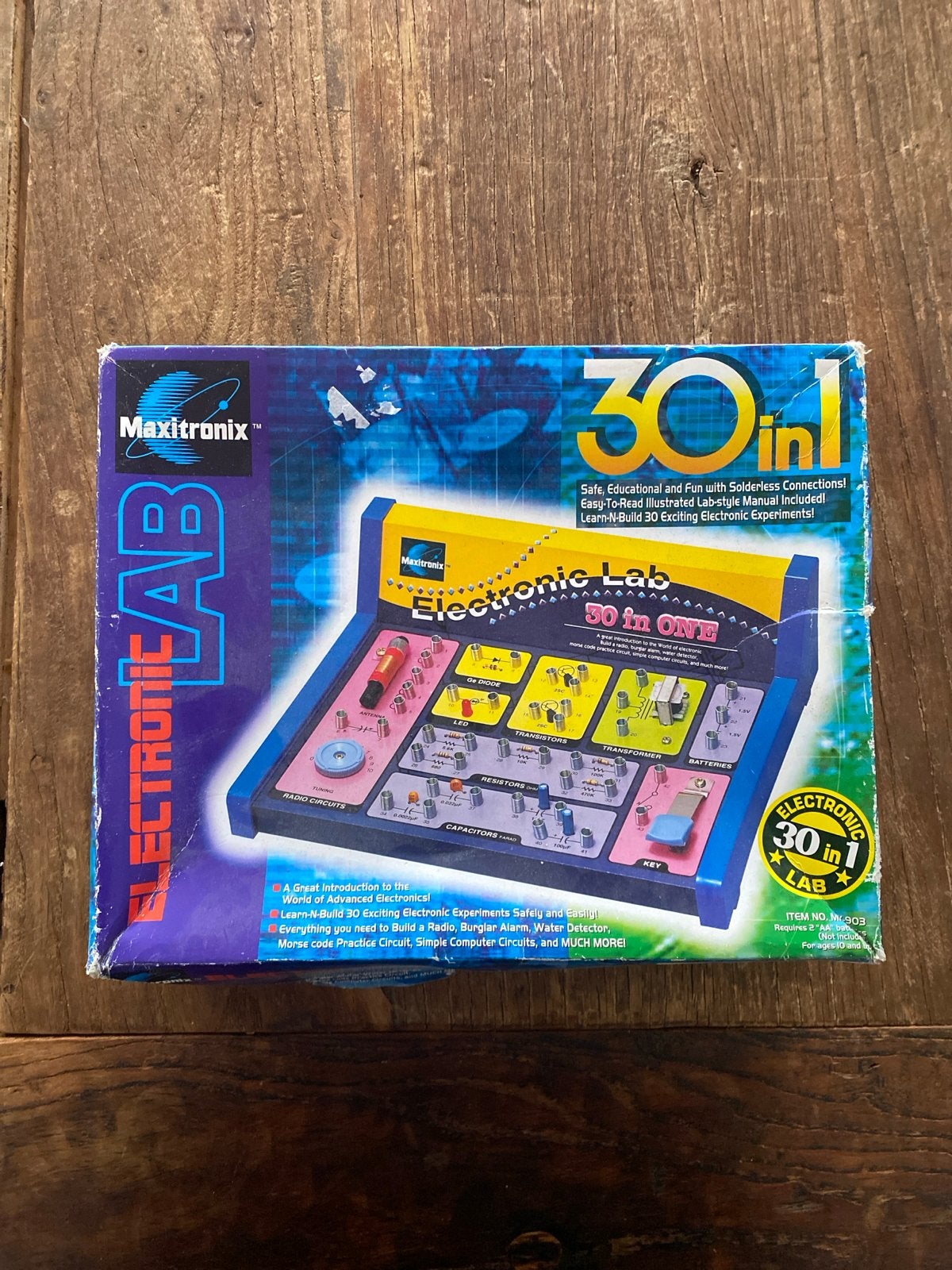 Maxitronix Electronic Lab 30-in-1 Knutselset, Ophalen of Verzenden, Gebruikt, Knutselen