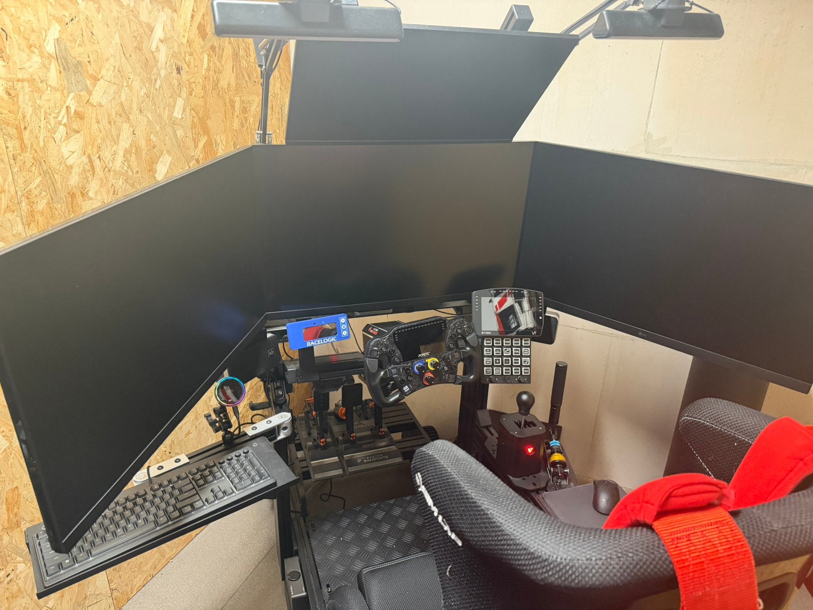 Zeer compleet en high end sim rig, Ophalen, Zo goed als nieuw