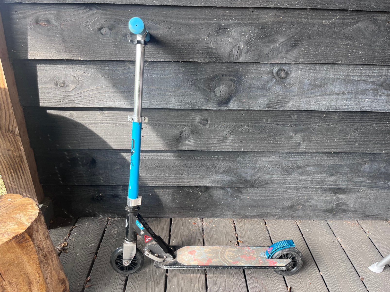 Oxelo mid 1 step, Ophalen of Verzenden, Zo goed als nieuw, Gewone step
