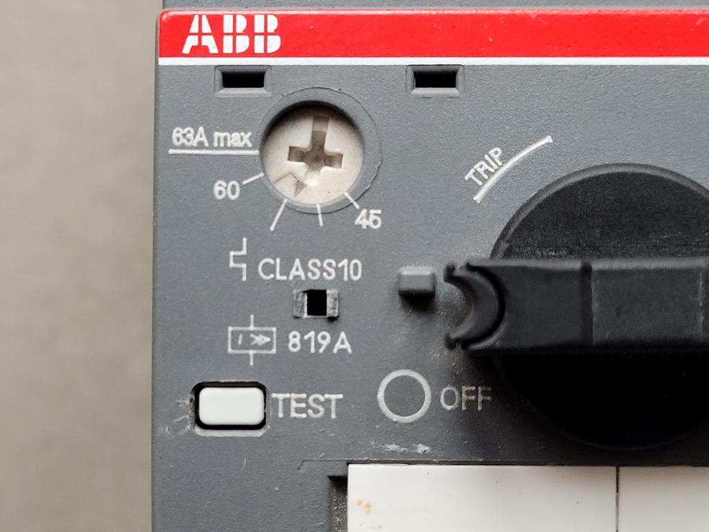 ABB motorbeveiligingsschakelaar MBS MS495, ABB, Ophalen of Verzenden, Zo goed als nieuw, Info@ABB.nl