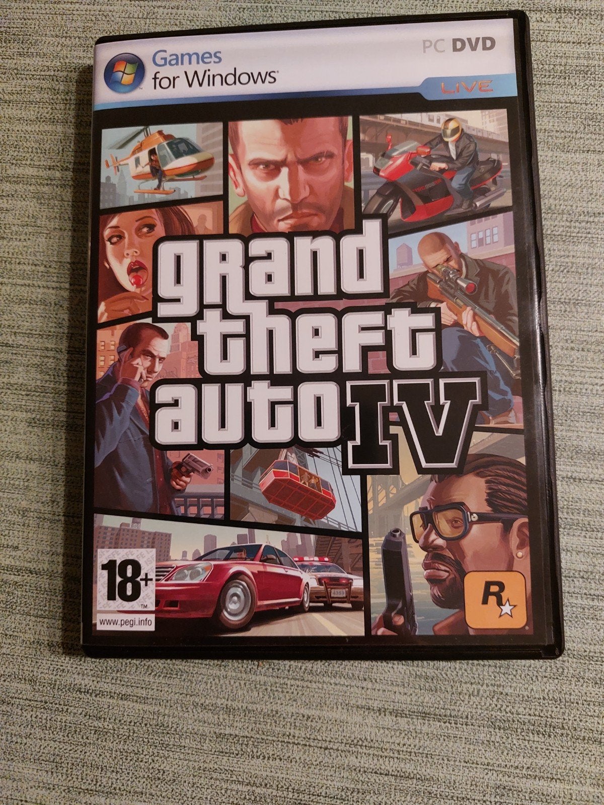 Grand Theft Auto IV (GTA 4) PC DVD, 1 speler, Ophalen of Verzenden, Zo goed als nieuw, Vanaf 18 jaar