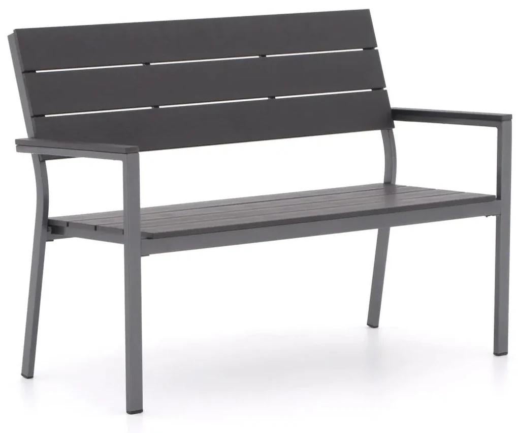 Bellagio Bravo tuinbank duurzaam kunststof hout look 128cm, Ophalen, Zo goed als nieuw, Kunststof
