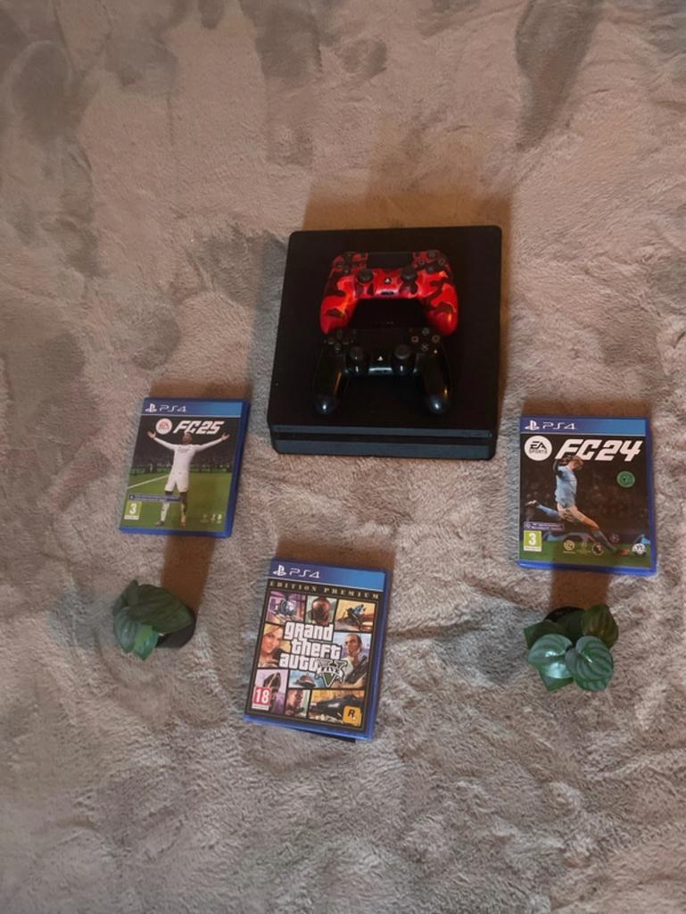 Playstation 4+controllers+games+kabels, 1 speler, Racen en Vliegen, Ophalen of Verzenden, Zo goed als nieuw
