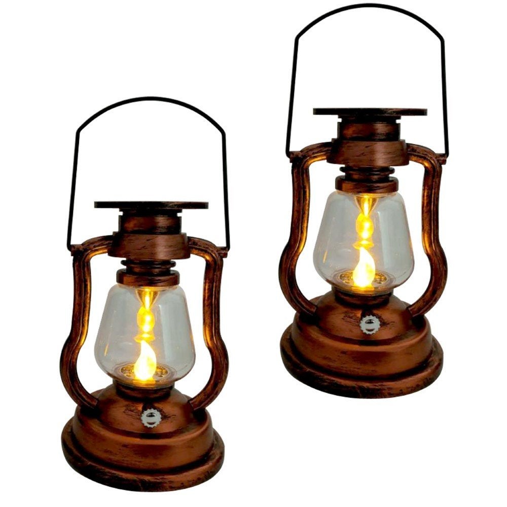 Solar Lantaarn Set van 2 – Nostalgische Stormlamp, Sanitair-online.eu, Zonne-energie, Rolisa25@gmail.com, Overige typen