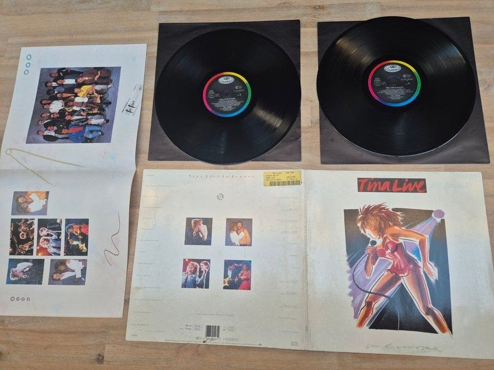 Tina Turner - Tina Live (Dubbel-LP), Gebruikt, Pop, Ophalen of Verzenden, 12 inch