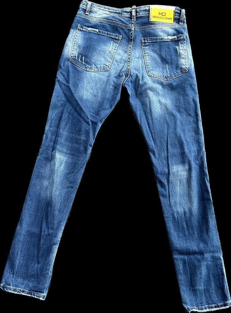 Marshall Denim Jeans ~NIEUW~ [24] Maat 34, Kleding | Heren, Ophalen of Verzenden, Nieuw, Blauw, W33 - W34 (confectie 48/50)